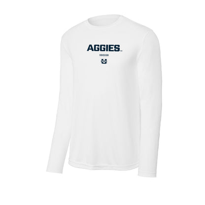 Utah State - NCAA Women's Soccer : Austin Miller - Activewear Long Sleeve T-Shirt-0