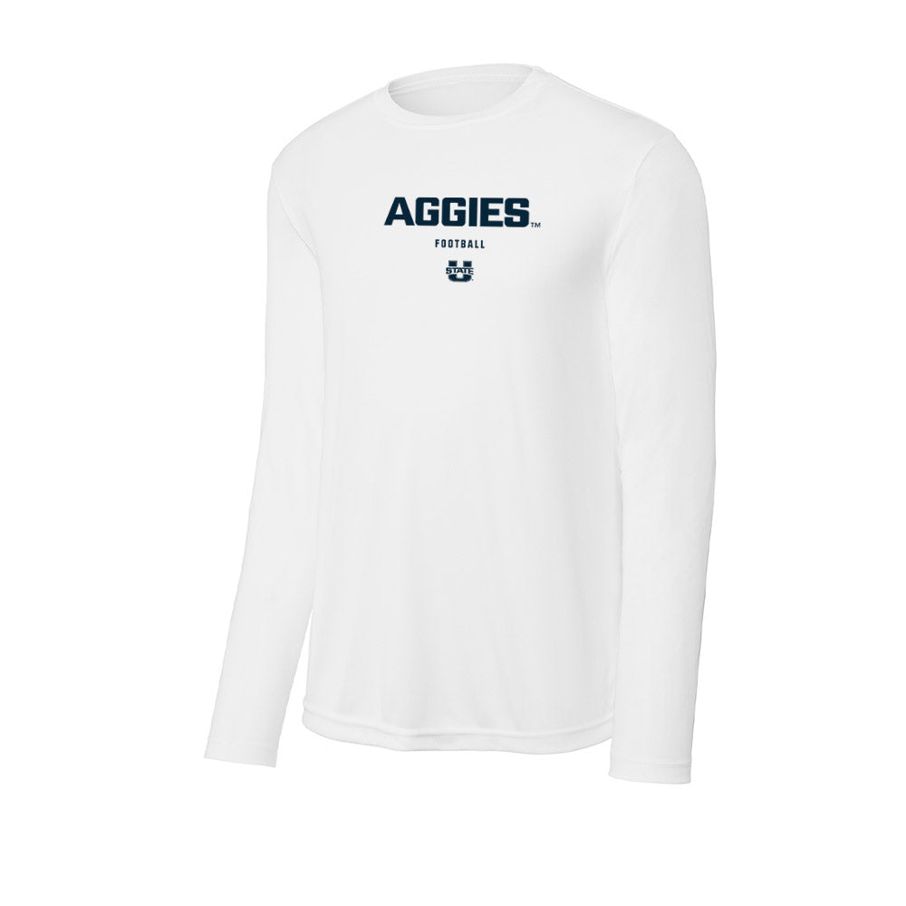 Utah State - NCAA Football : Dylan Sprague - Activewear Long Sleeve T-Shirt-0