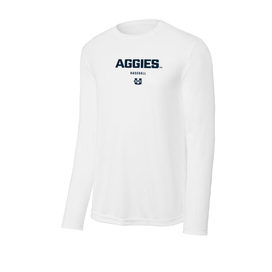 Utah State - NCAA Baseball : Hayden Gardner - Activewear Long Sleeve T-Shirt-0
