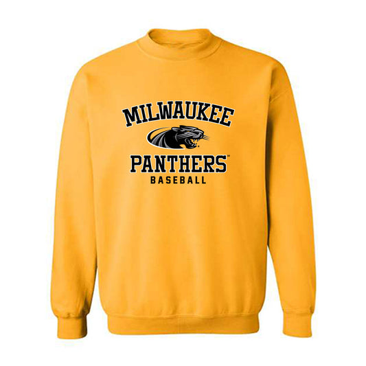UW Milwaukee - NCAA Baseball : John Hadley - Classic Shersey Crewneck Sweatshirt-0
