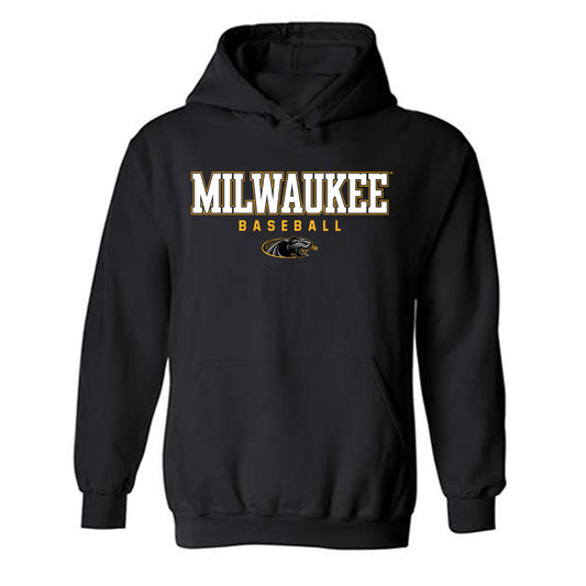 UW Milwaukee - NCAA Baseball : Mason Weckler - Hooded Sweatshirt-0