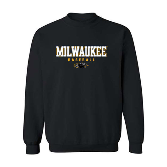 UW Milwaukee - NCAA Baseball : John Hadley - Crewneck Sweatshirt-0