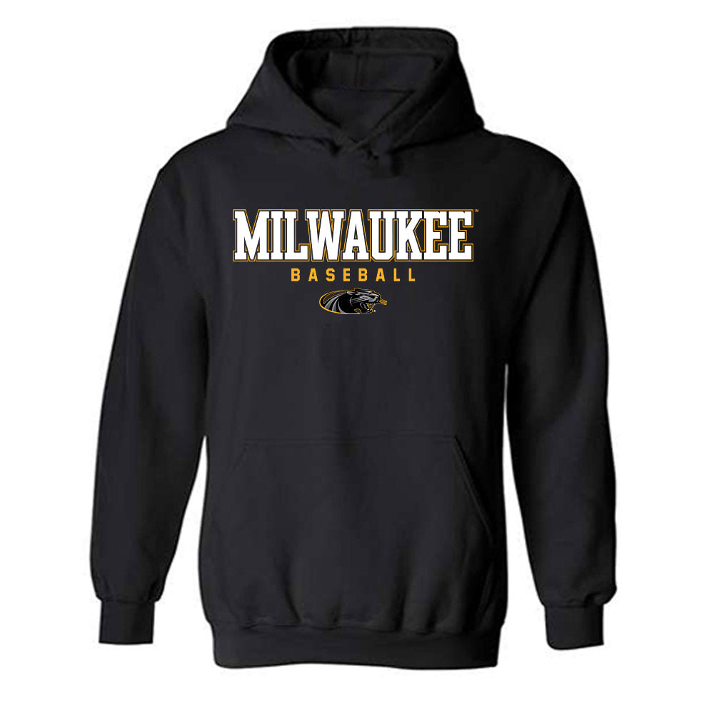 UW Milwaukee - NCAA Baseball : John Hadley - Hooded Sweatshirt-0