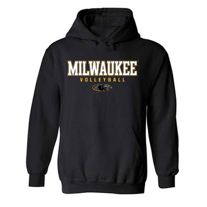 UW Milwaukee - NCAA Women's Volleyball : Julia Kellner - Hooded Sweatshirt-0
