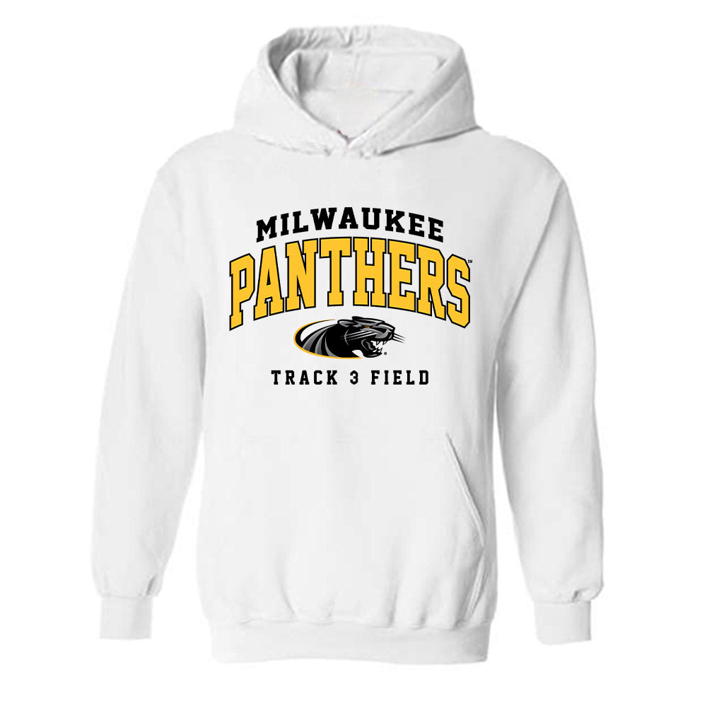 UW Milwaukee - NCAA Men's Track & Field : Frank Wiedmeyer - Hooded Sweatshirt-0