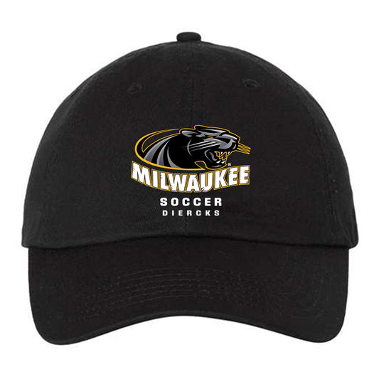 UW Milwaukee - NCAA Men's Soccer : Kellen Diercks - Dad Hat-0
