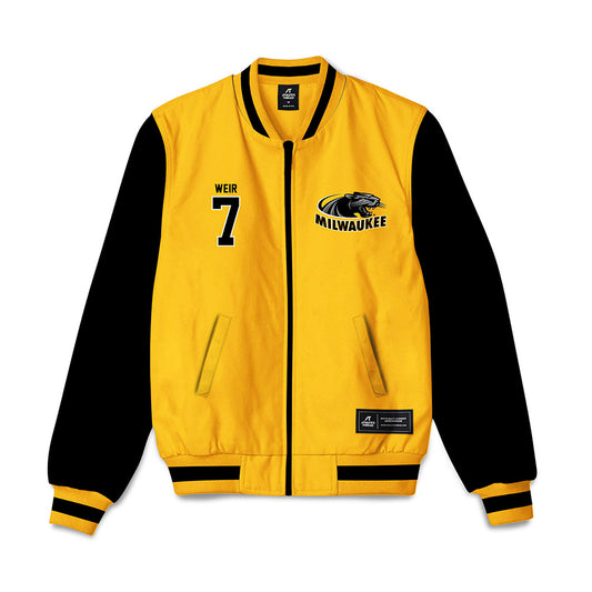 UW Milwaukee - NCAA Men's Soccer : Ollie Weir - Bomber Jacket-0