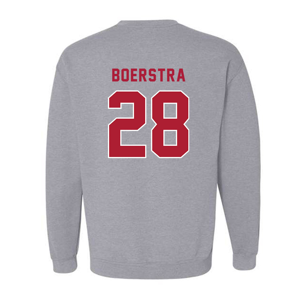 LMU - NCAA Women's Volleyball : Maddie Boerstra - Classic Shersey Crewneck Sweatshirt-1