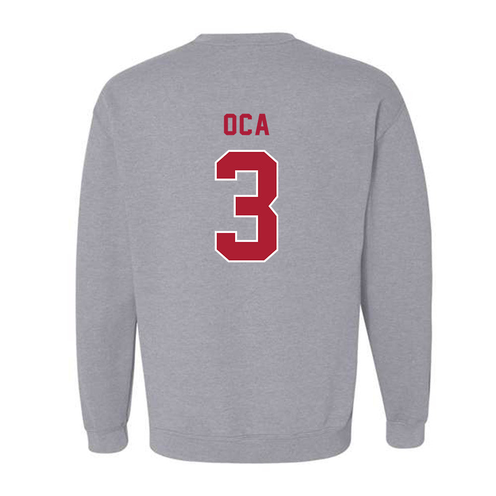 LMU - NCAA Women's Soccer : Natalie Oca - Classic Shersey Crewneck Sweatshirt-1