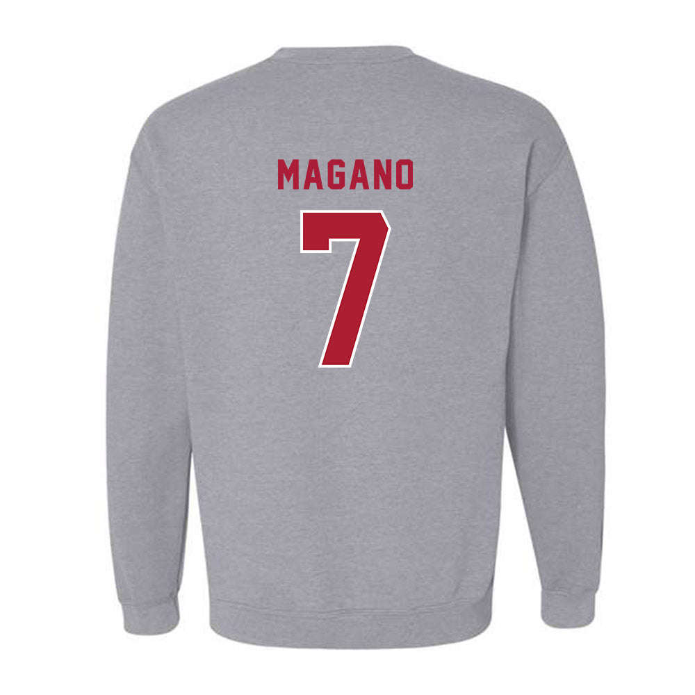 LMU - NCAA Women's Water Polo : Carolina Magano - Classic Shersey Crewneck Sweatshirt-1
