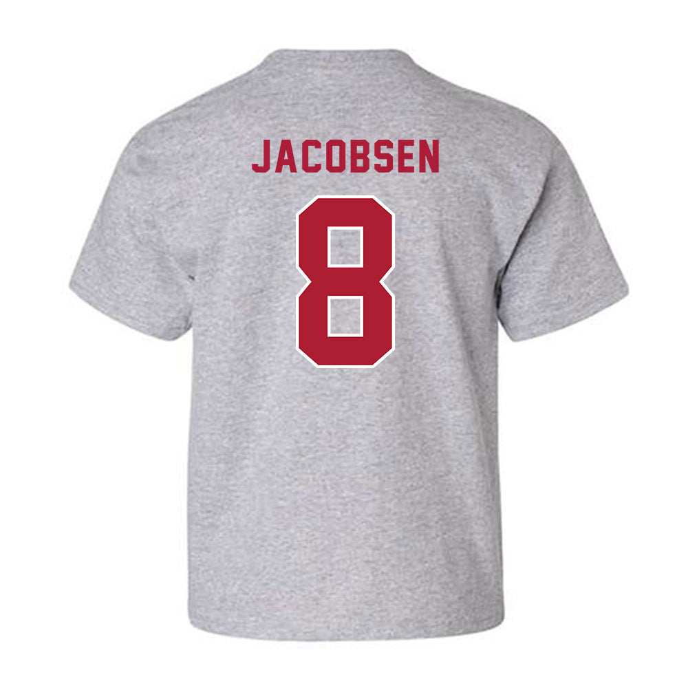 LMU - NCAA Baseball : Gavin Jacobsen - Classic Shersey Youth T-Shirt-1