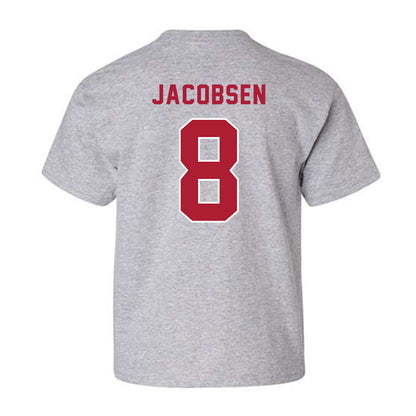 LMU - NCAA Baseball : Gavin Jacobsen - Classic Shersey Youth T-Shirt-1