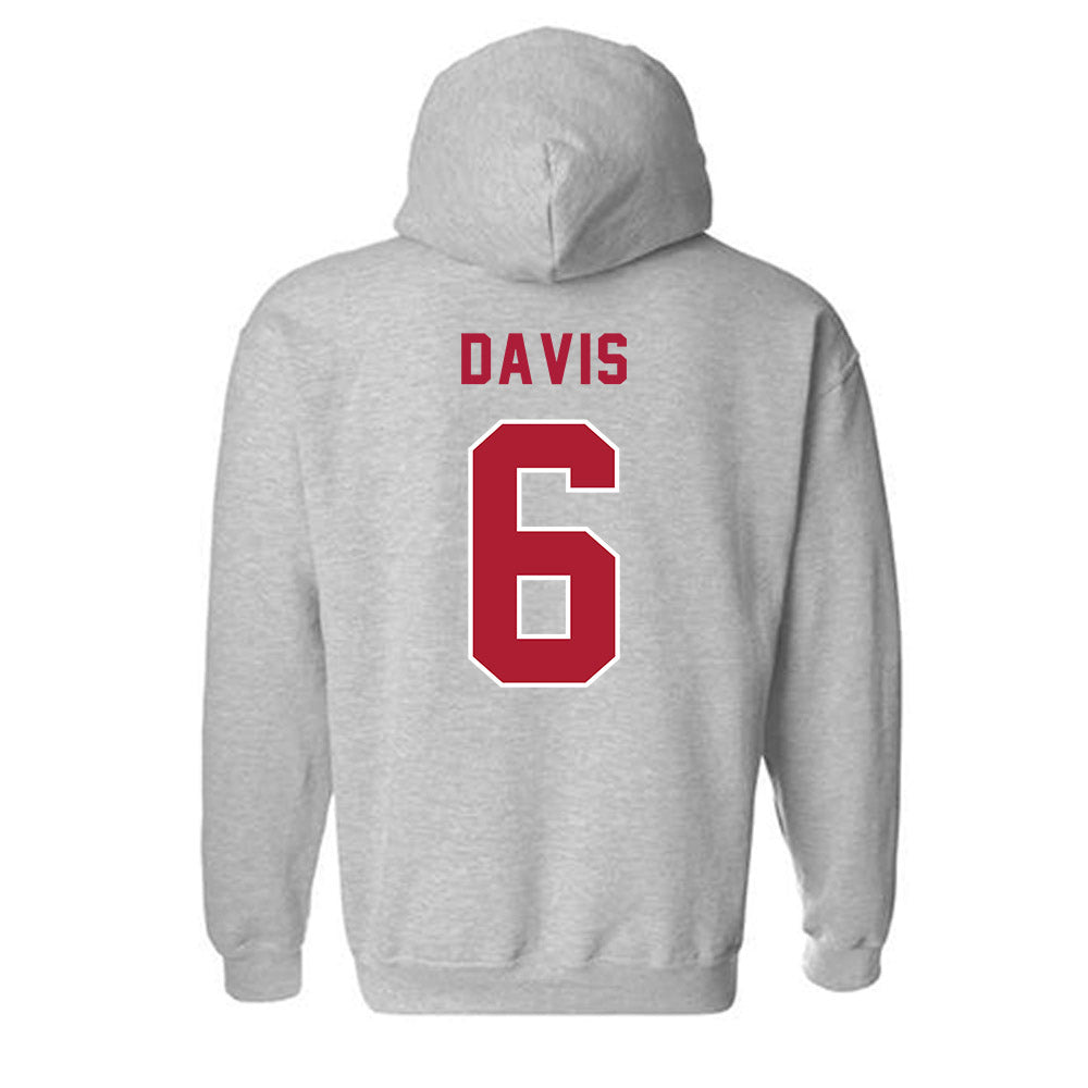 LMU - NCAA Beach Volleyball : Ellie Davis - Classic Shersey Hooded Sweatshirt-1