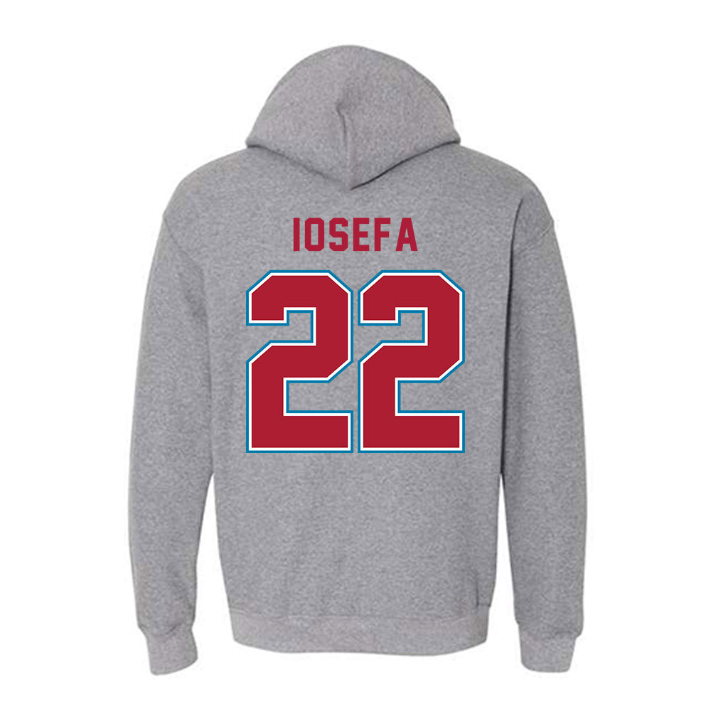 LMU - NCAA Men's Soccer : Clara Iosefa - Hooded Sweatshirt-1