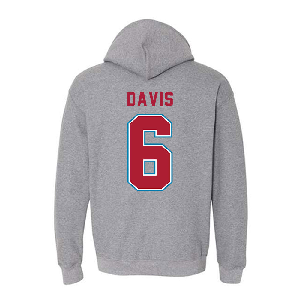 LMU - NCAA Beach Volleyball : Ellie Davis - Hooded Sweatshirt-1