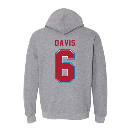LMU - NCAA Beach Volleyball : Ellie Davis - Hooded Sweatshirt-1