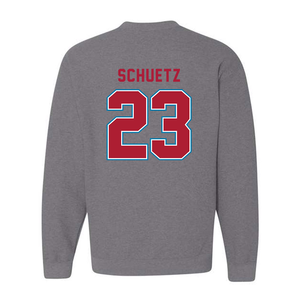 LMU - NCAA Women's Volleyball : Nicole Schuetz - Crewneck Sweatshirt-1