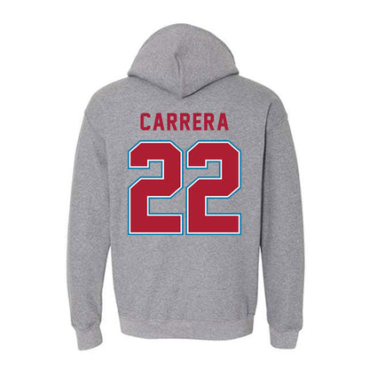 LMU - NCAA Softball : Angela Carrera - Hooded Sweatshirt-1