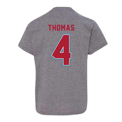 LMU - NCAA Men's Basketball : Aj Thomas - Youth T-Shirt-1
