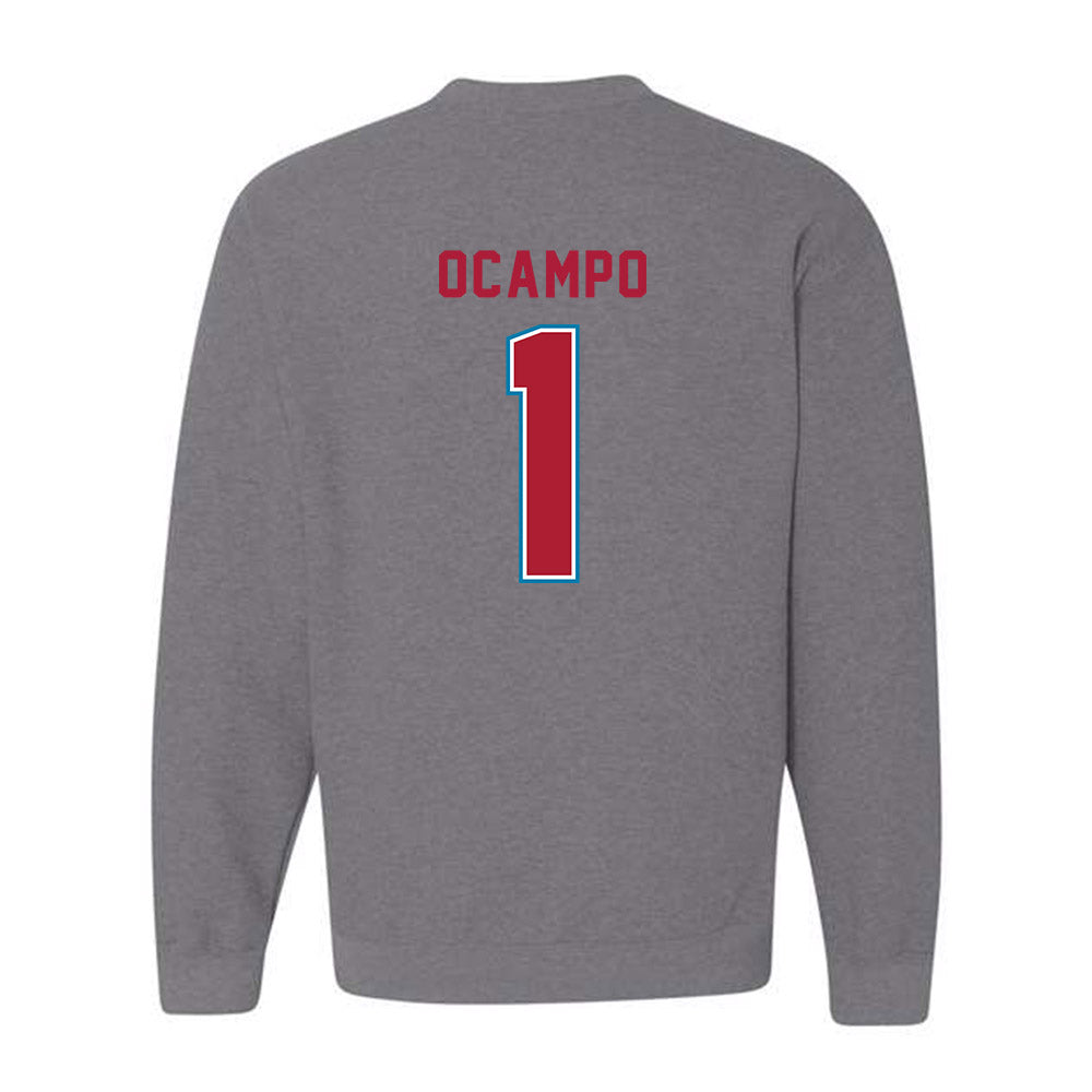 LMU - NCAA Women's Volleyball : Isabella Ocampo - Crewneck Sweatshirt-1