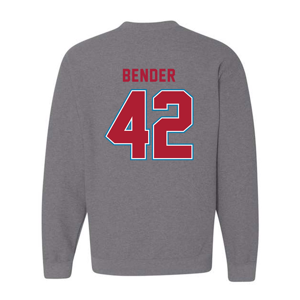 LMU - NCAA Baseball : Zach Bender - Crewneck Sweatshirt-1