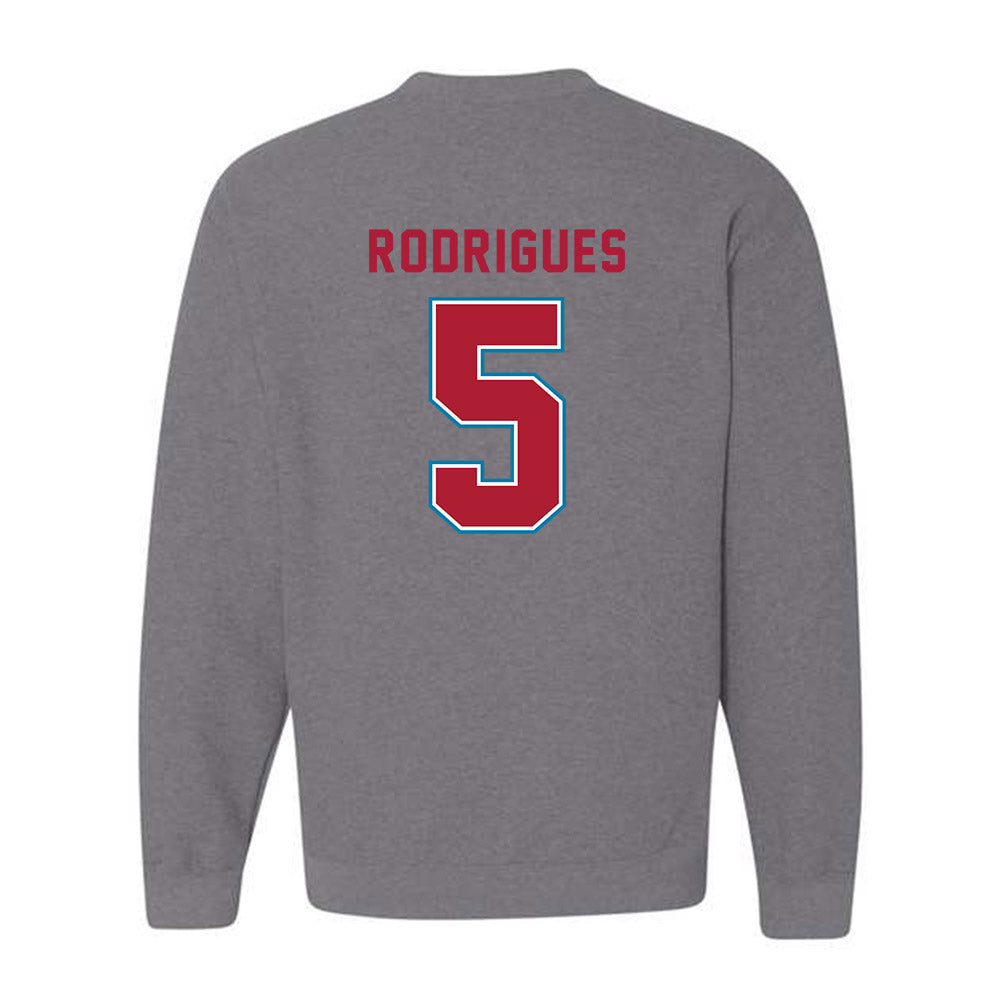 LMU - NCAA Men's Soccer : Nathan Rodrigues - Crewneck Sweatshirt-1