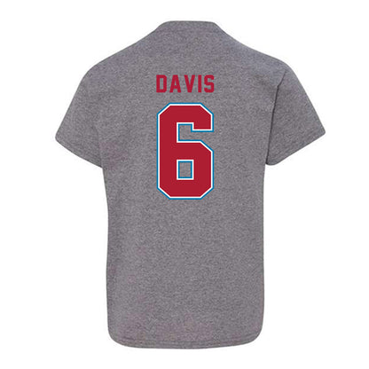LMU - NCAA Beach Volleyball : Ellie Davis - Youth T-Shirt-1