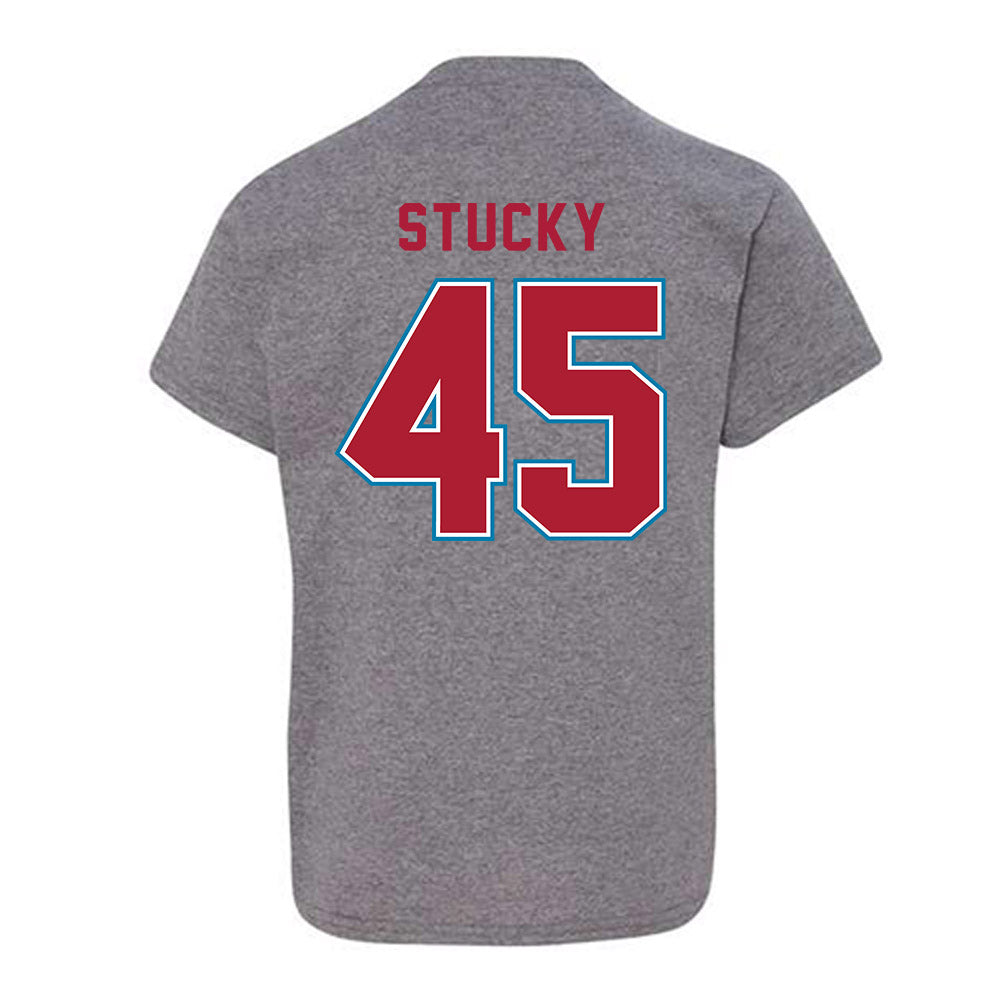 LMU - NCAA Baseball : Cole Stucky - Youth T-Shirt-1