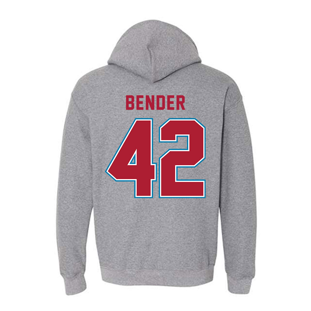 LMU - NCAA Baseball : Zach Bender - Hooded Sweatshirt-1