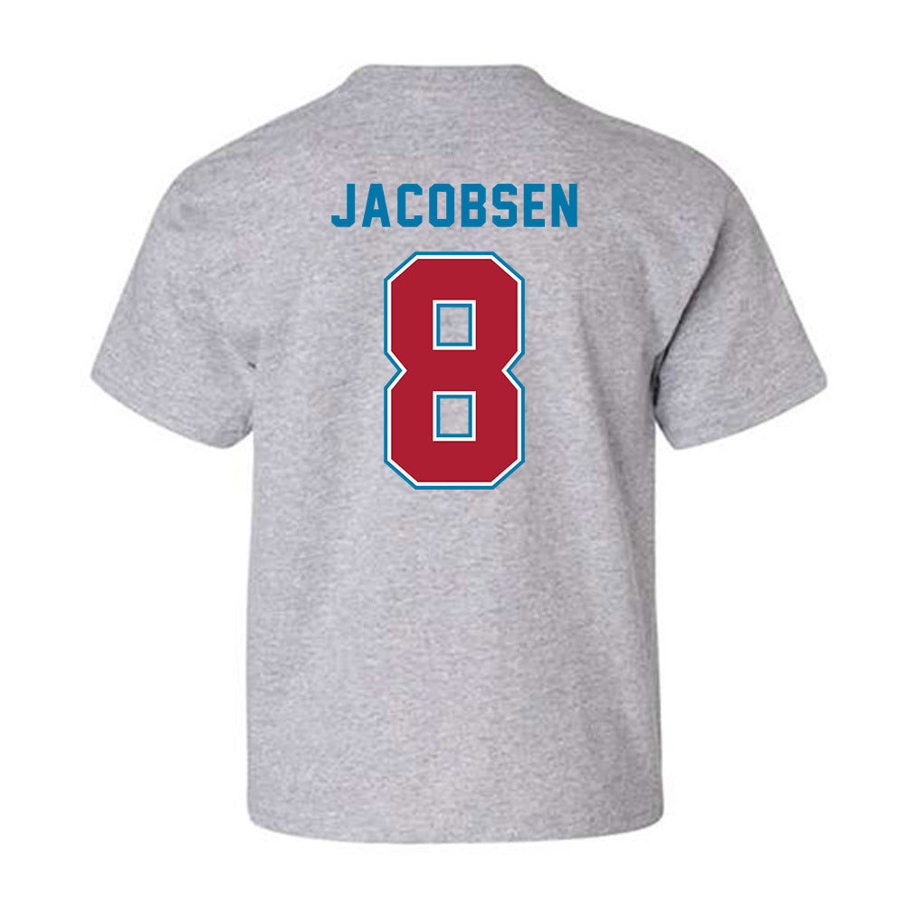 LMU - NCAA Baseball : Gavin Jacobsen - Classic Shersey Youth T-Shirt-1