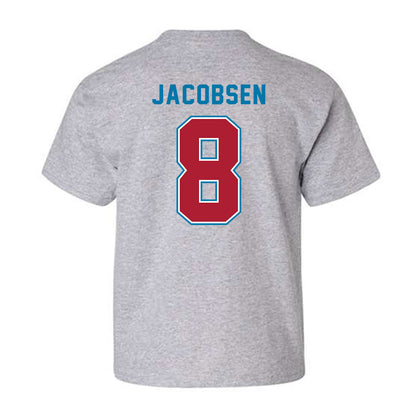 LMU - NCAA Baseball : Gavin Jacobsen - Classic Shersey Youth T-Shirt-1