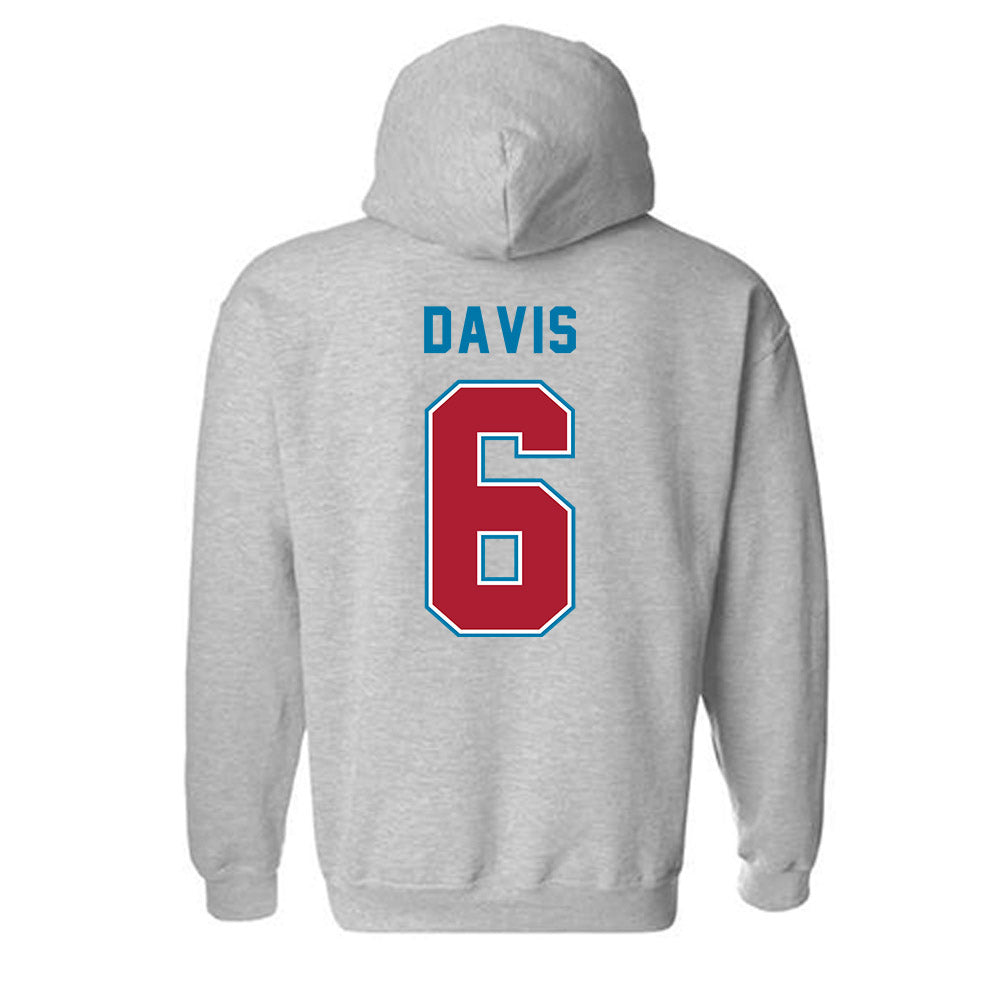 LMU - NCAA Beach Volleyball : Ellie Davis - Classic Shersey Hooded Sweatshirt-1