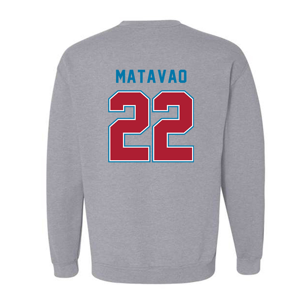 LMU - NCAA Women's Basketball : Alia Matavao - Classic Shersey Crewneck Sweatshirt-1