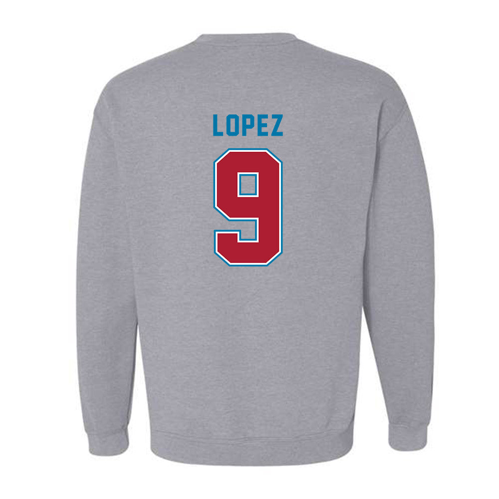 LMU - NCAA Men's Soccer : Diego Lopez - Classic Shersey Crewneck Sweatshirt-1