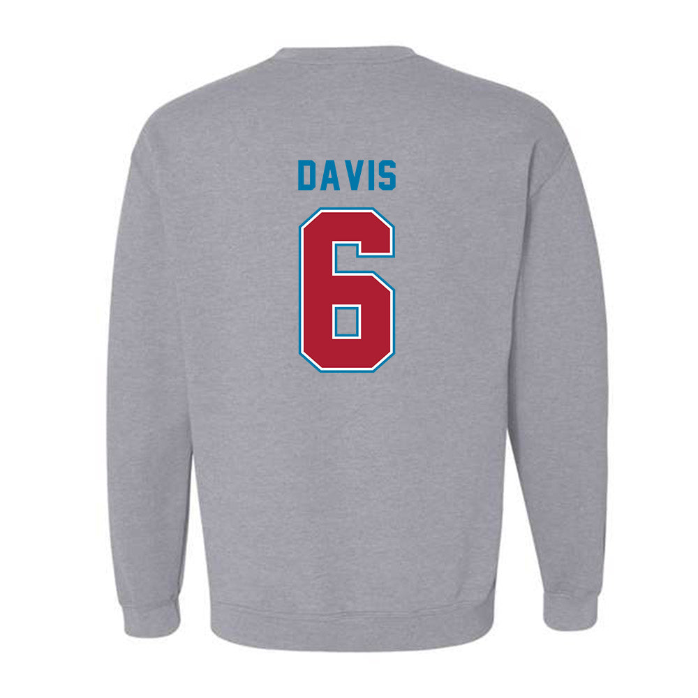 LMU - NCAA Beach Volleyball : Ellie Davis - Classic Shersey Crewneck Sweatshirt-1