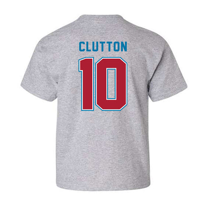 LMU - NCAA Men's Soccer : Lewis Clutton - Classic Shersey Youth T-Shirt-1