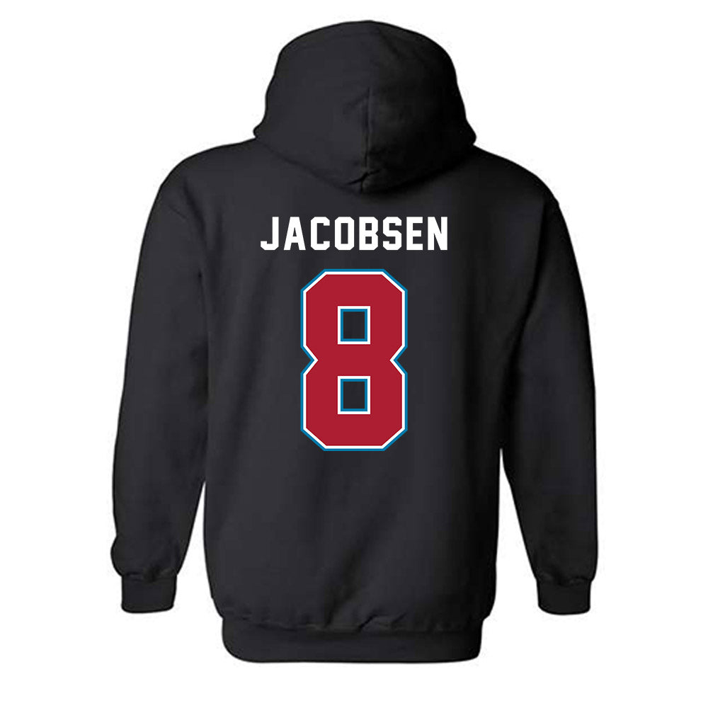 LMU - NCAA Baseball : Gavin Jacobsen - Classic Shersey Hooded Sweatshirt-1