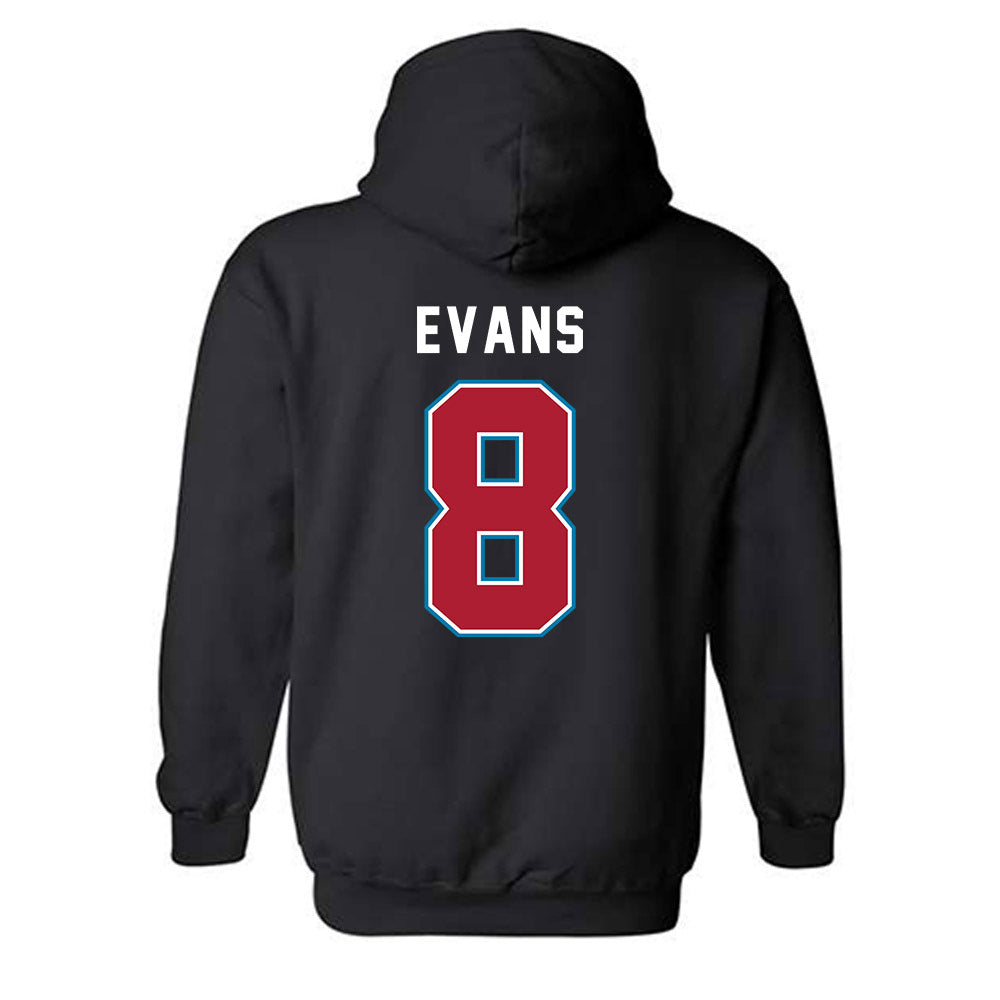 LMU - NCAA Women's Volleyball : Kaitlyn Evans - Classic Shersey Hooded Sweatshirt-1