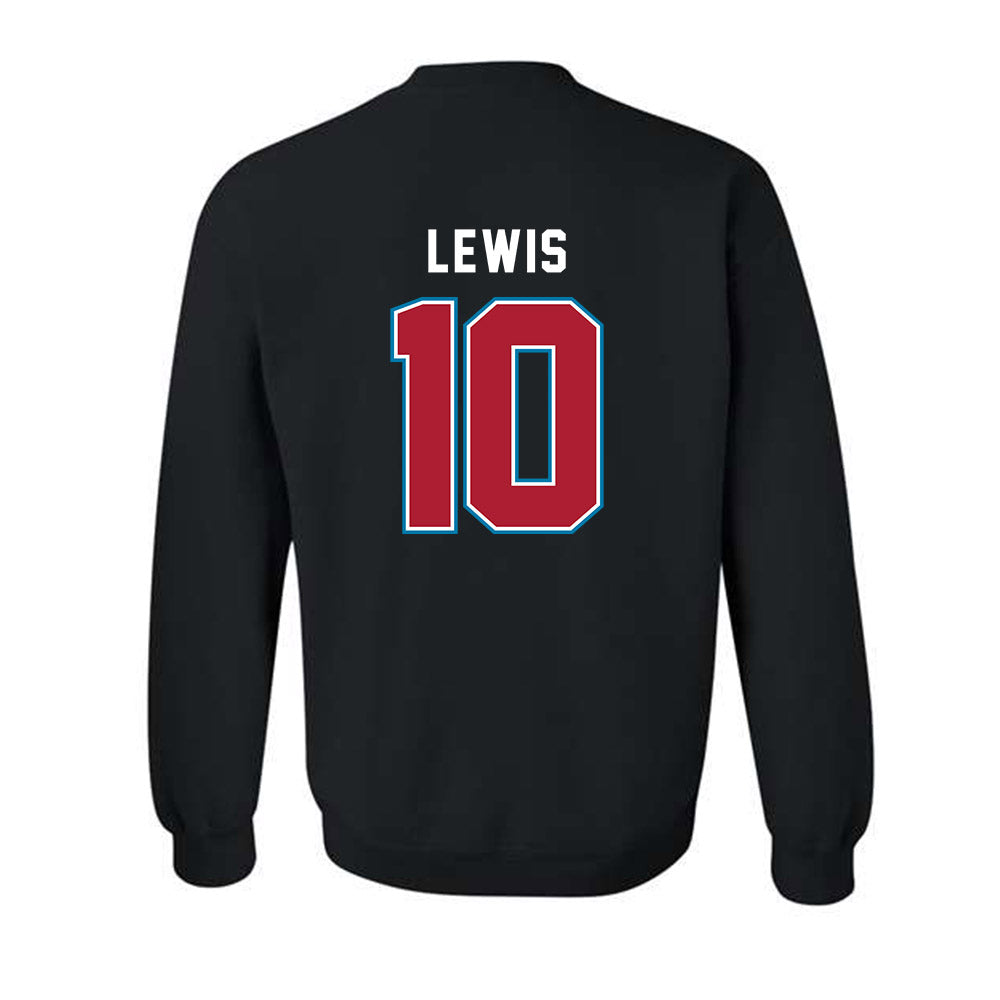 LMU - NCAA Men's Basketball : Lamaj Lewis - Classic Shersey Crewneck Sweatshirt-1
