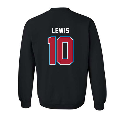 LMU - NCAA Men's Basketball : Lamaj Lewis - Classic Shersey Crewneck Sweatshirt-1