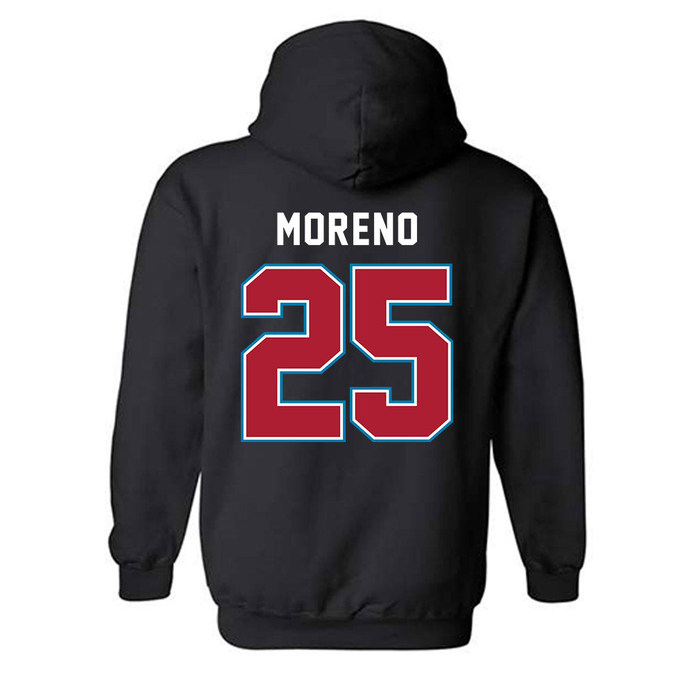 LMU - NCAA Men's Soccer : Greyson Moreno - Classic Shersey Hooded Sweatshirt-1