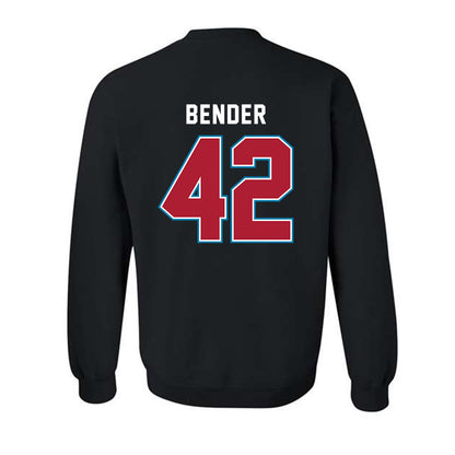 LMU - NCAA Baseball : Zach Bender - Classic Shersey Crewneck Sweatshirt-1