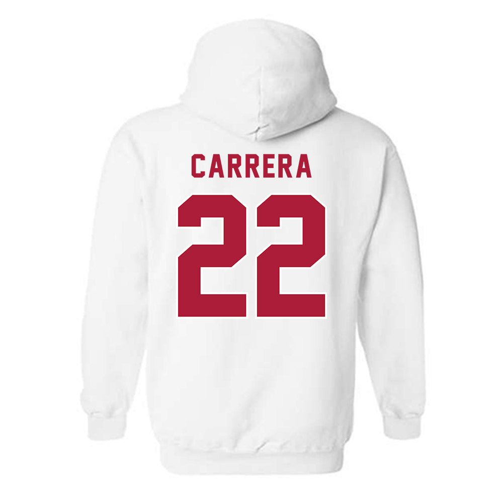 LMU - NCAA Softball : Angela Carrera - Classic Shersey Hooded Sweatshirt-1