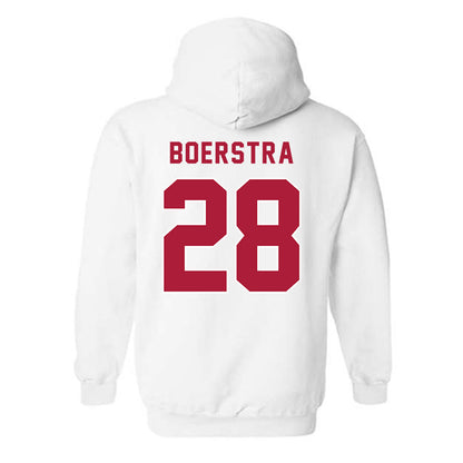 LMU - NCAA Women's Volleyball : Maddie Boerstra - Classic Shersey Hooded Sweatshirt-1