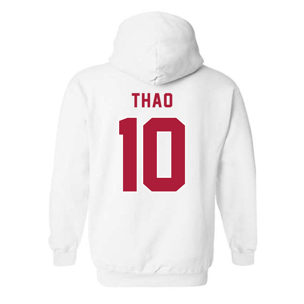 LMU - NCAA Women's Soccer : Grace Thao - Classic Shersey Hooded Sweatshirt-1