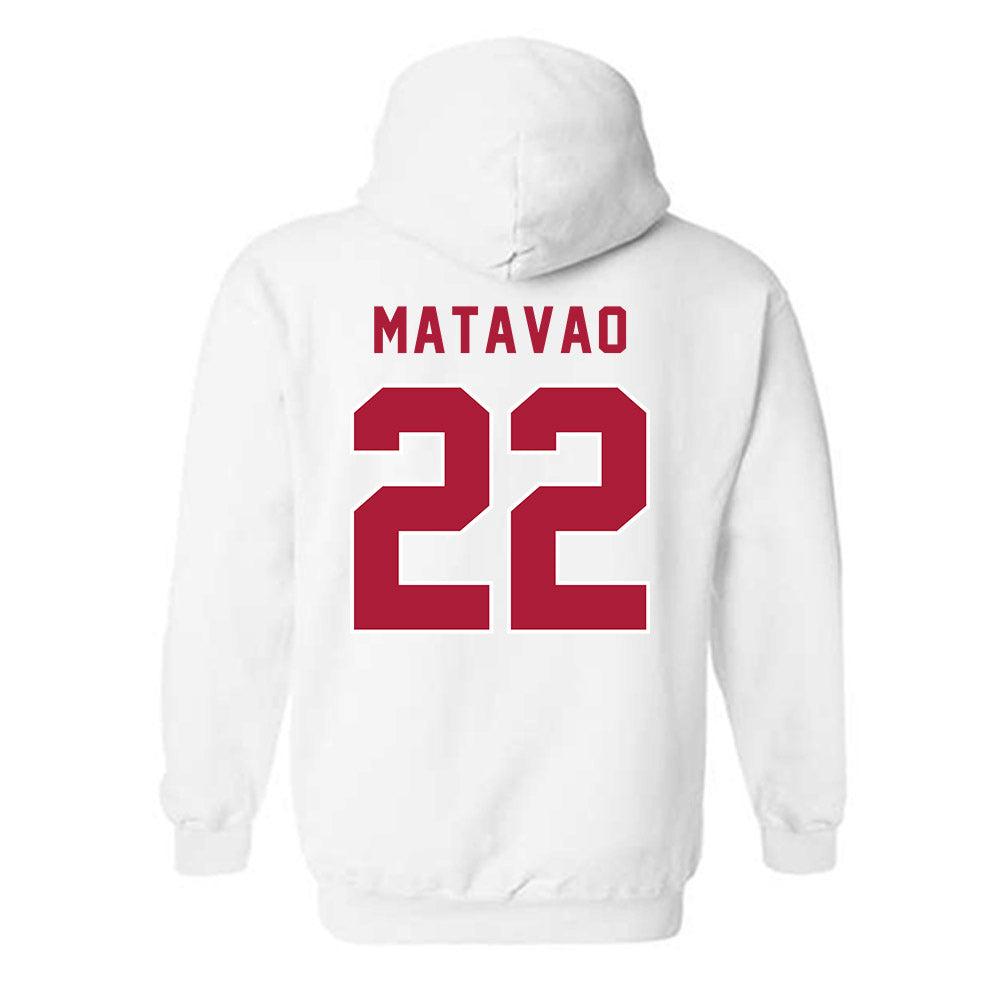LMU - NCAA Women's Basketball : Alia Matavao - Classic Shersey Hooded Sweatshirt-1