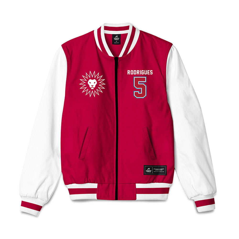 LMU - NCAA Men's Soccer : Nathan Rodrigues - Bomber Jacket-0