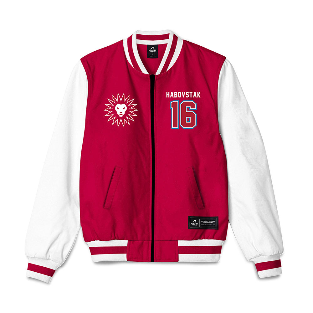 LMU - NCAA Men's Soccer : Mathew Habovstak - Bomber Jacket-0