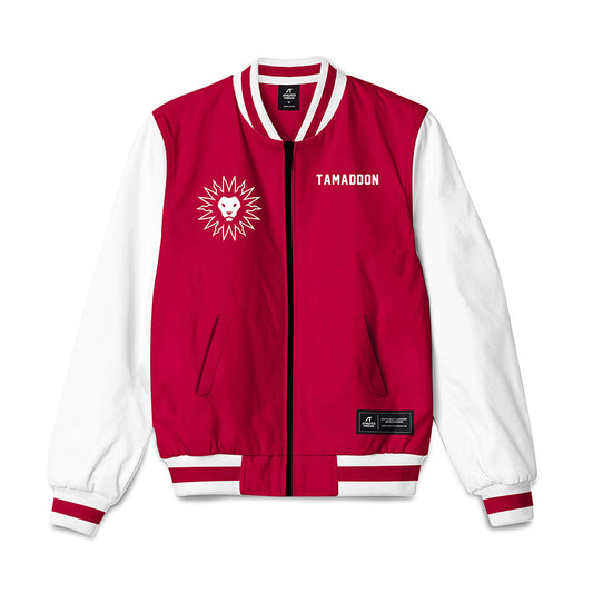 LMU - NCAA Men's Tennis : Darius Tamaddon - Bomber Jacket-0