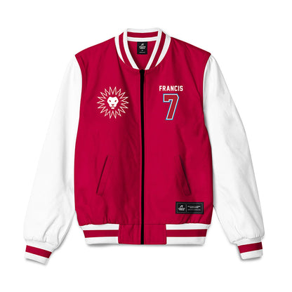 LMU - NCAA Softball : Avery Francis - Bomber Jacket-0